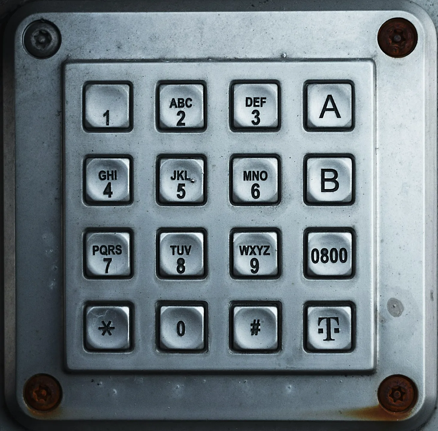 A close up of a button on a machine