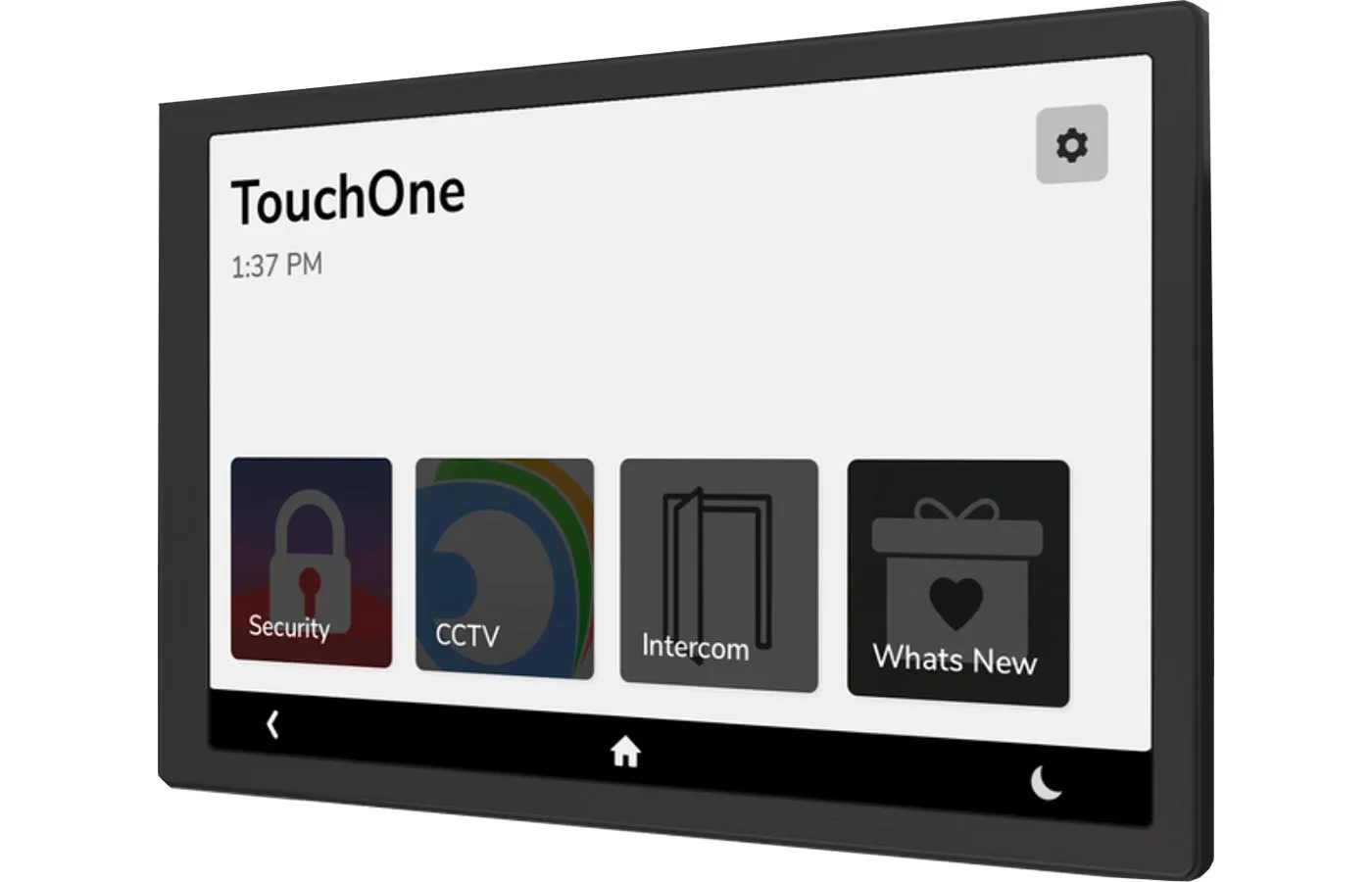 image shows eight development touchone gen 4 8" front view
